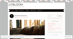 Desktop Screenshot of litbloom.com